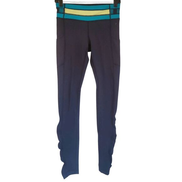 LULULEMON ATHLETICA Speed Tight 'Brushed Interlock ' Size 4 - Picture 2 of 4